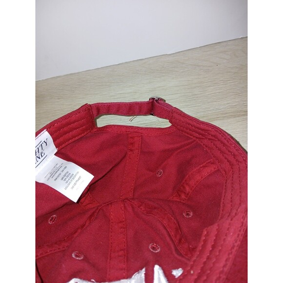 Mighty Fine By Mad Engine Naughty Hat Red Adjustable One Size Fits Most Cotton - Picture 14 of 15